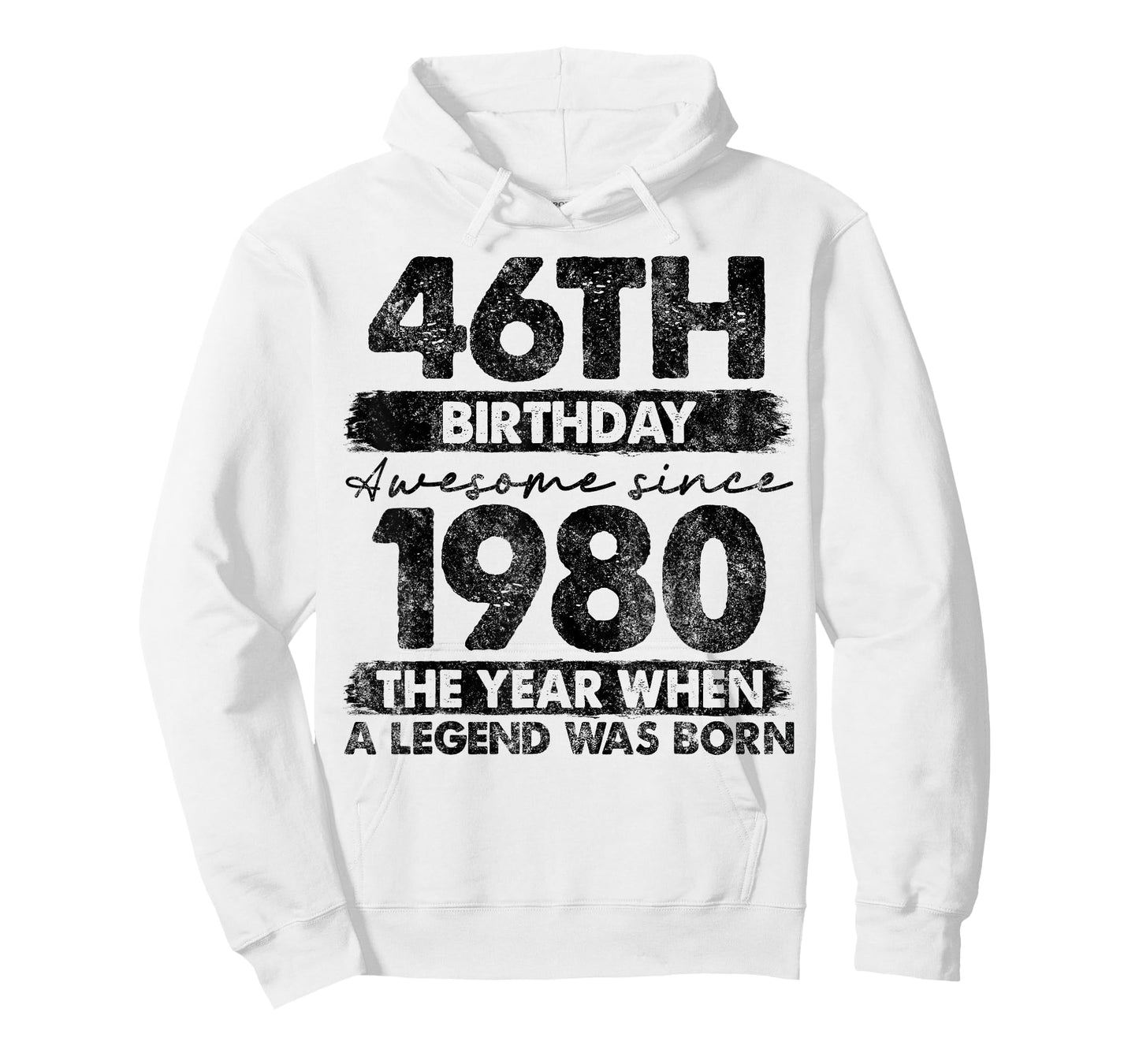 46 Year Old Gifts Vintage 1980 Limited Edition 46th Birthday T-Shirt