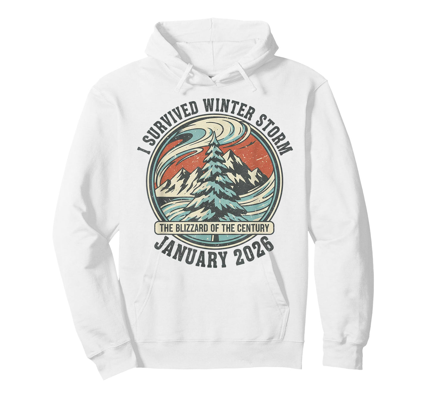 I Survived Winter Storm 2026 T-Shirt