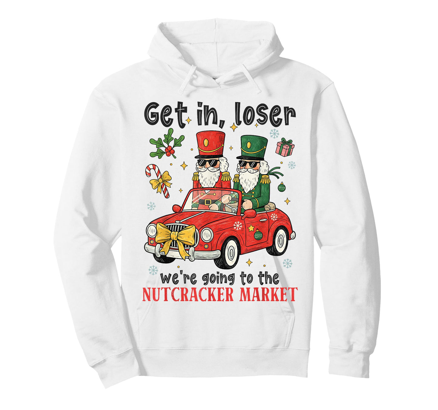 Shopping Nutcracker, Christmas Market,Xmas Nutcracker Ballet T-Shirt