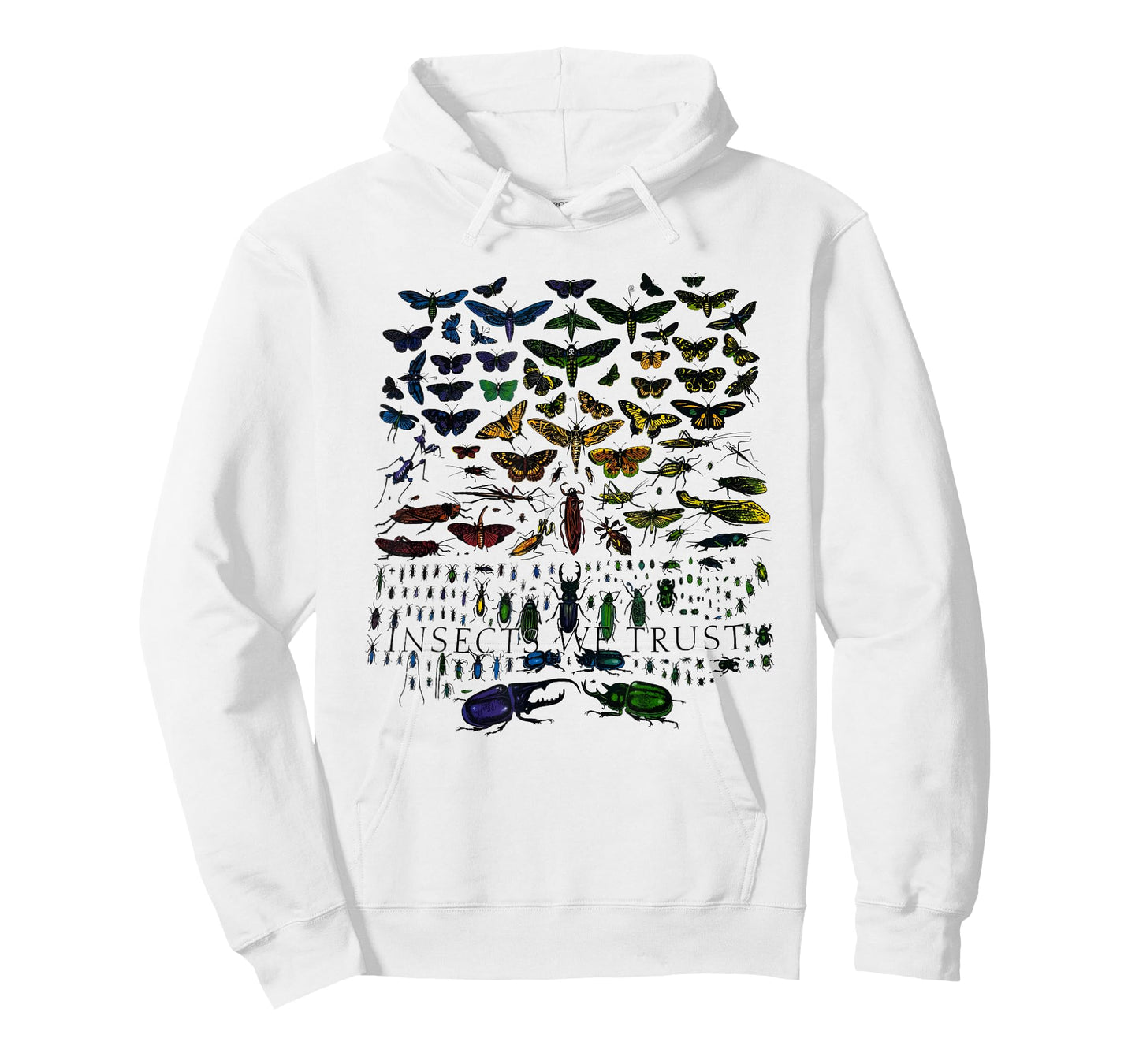 Insects We Trust Entomology Butterfly Beetle T-Shirt