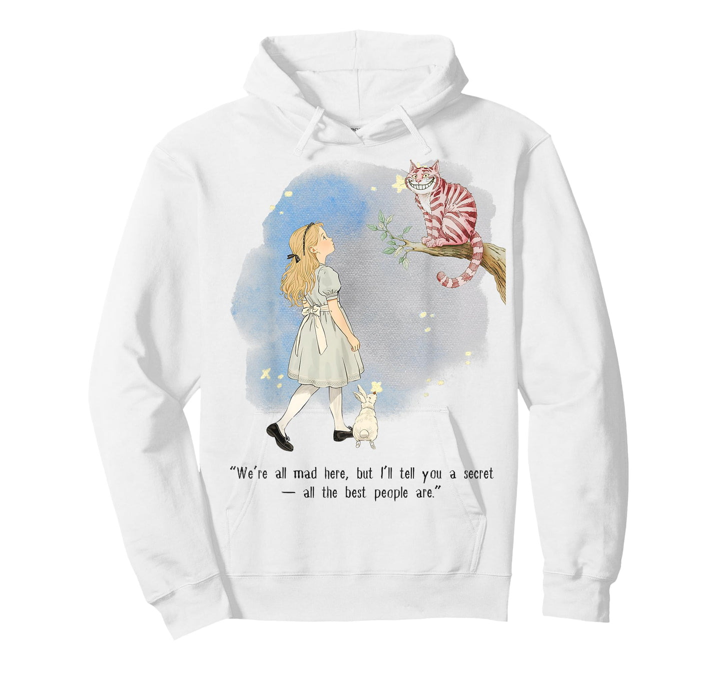 Alice Adventures Retro Children's Vintage Book Day Girls T-Shirt