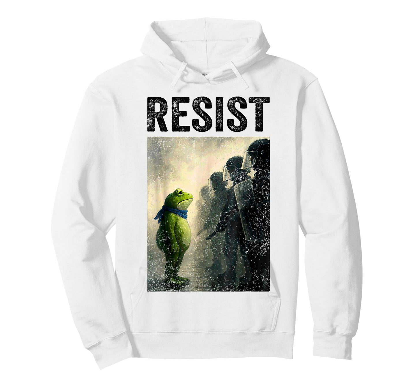 Resist Frog Portland Frog Protest T-Shirt