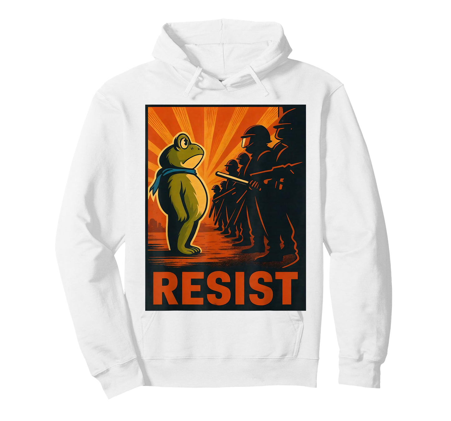 Frog Resist Portland Frog Protest - Portland Frog Activist T-Shirt
