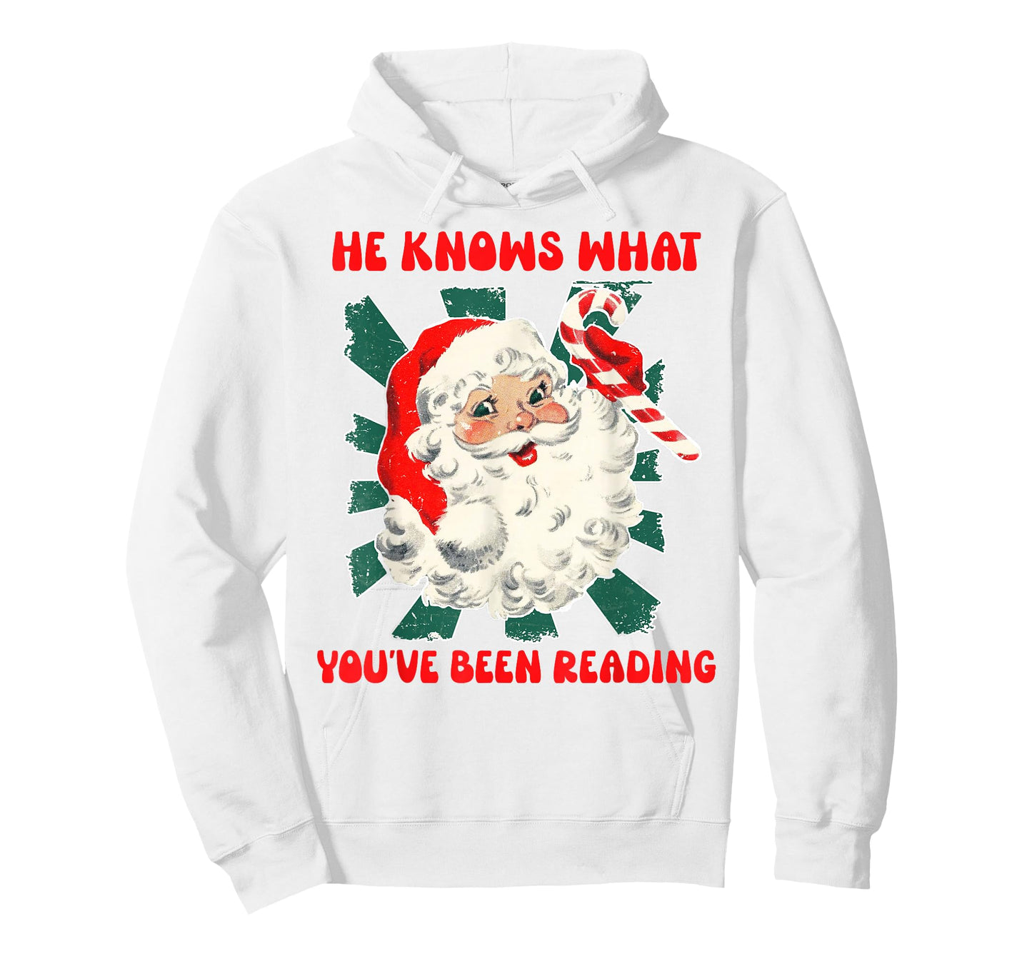 Christmas Bookish He Knows What You've Been Reading Women T-Shirt