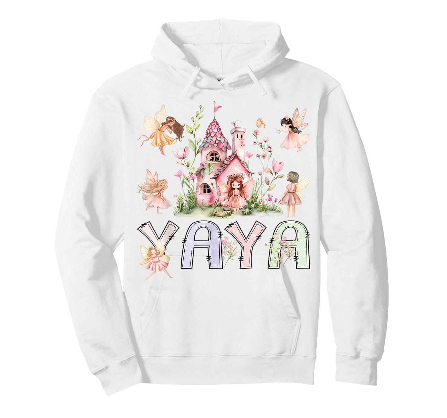 Fairy Yaya Magical Fairytale Birthday Girl Family Matching T-Shirt