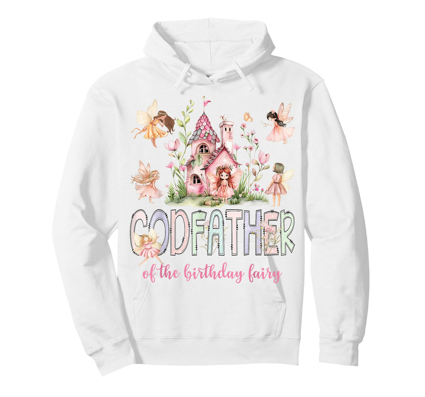 Godfather of The Birthday Fairy Magical Girl Matching T-Shirt