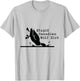 Stupid Canadian Wolf Bird Funny Lover Loon Humor T-Shirt - T-Shirt | Ash