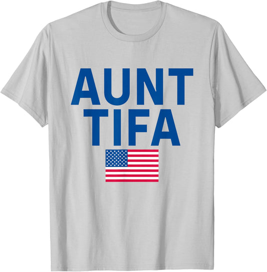 Aunt Tifa T-Shirt - T-Shirt | Ash