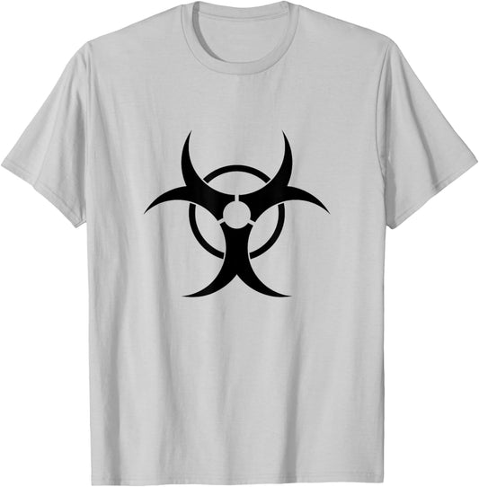 Hazardous Chemical Toxic Waste Hazmats Costume Prop (Yellow) T-Shirt - T-Shirt | Ash