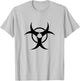 Hazardous Chemical Toxic Waste Hazmats Costume Prop (Yellow) T-Shirt - T-Shirt | Ash