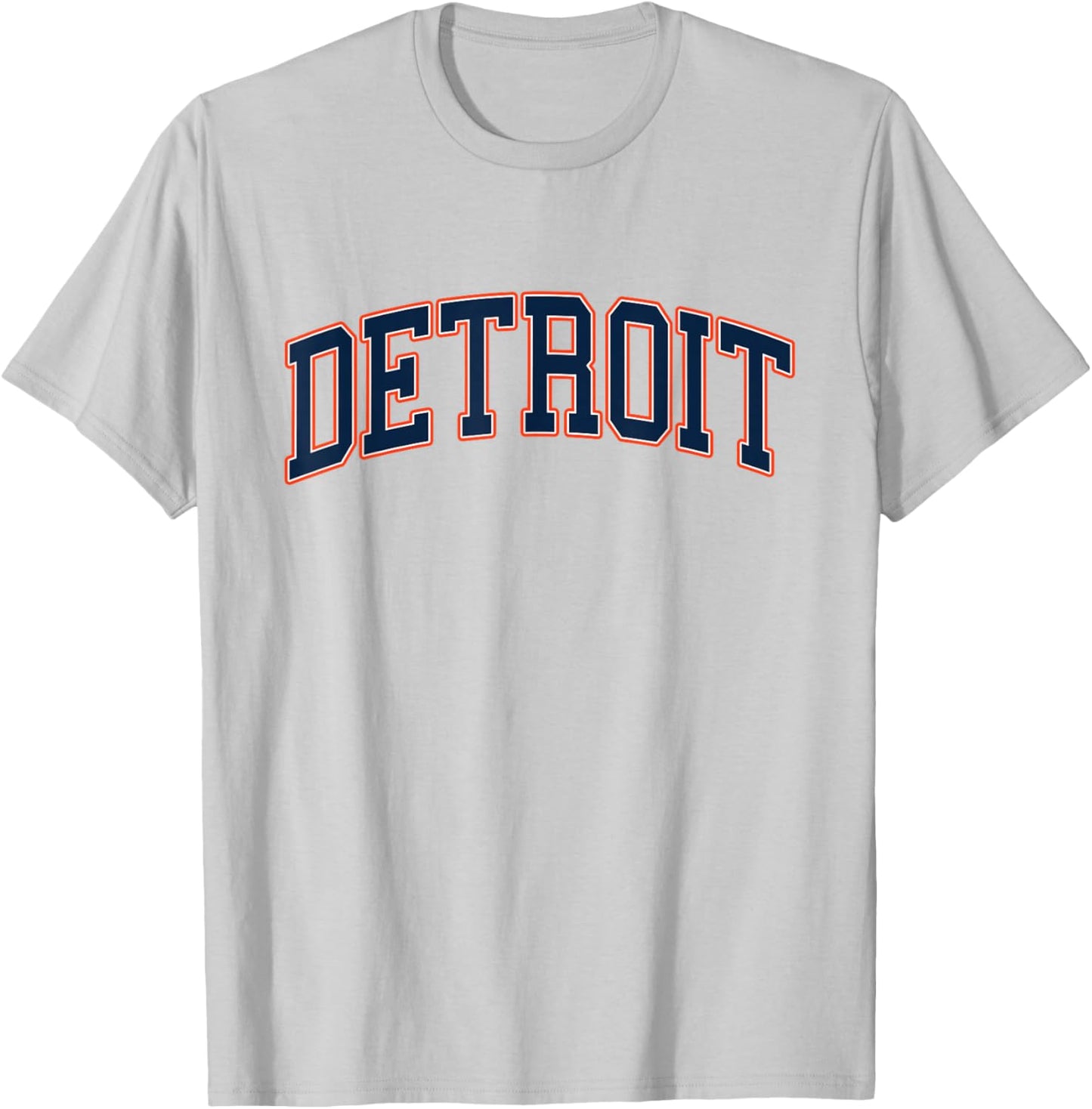 Detroit - Throwback Design - Classic T-Shirt - T-Shirt | Ash