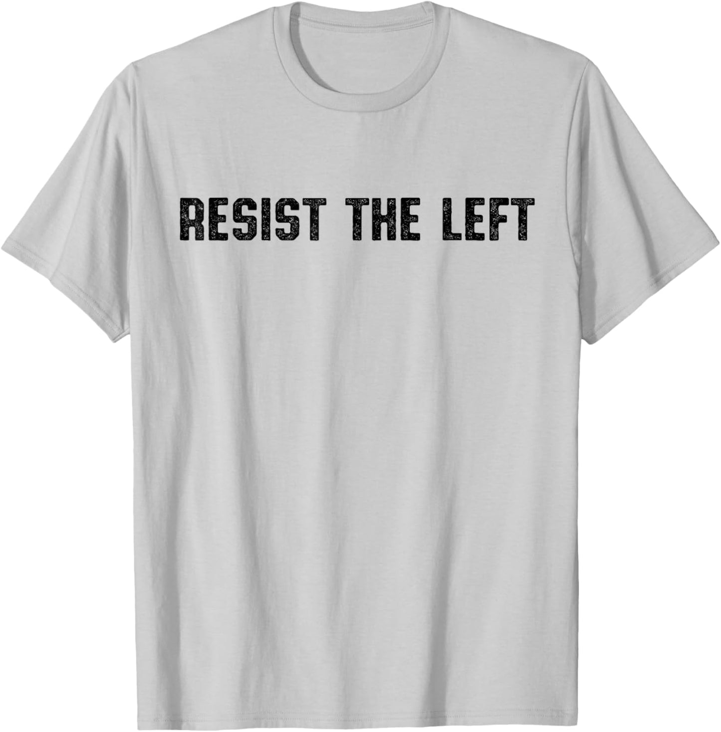 Simple Resist The Left Women T-Shirt - T-Shirt | Ash