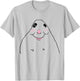 Hamster Meme T-Shirt - T-Shirt | Ash