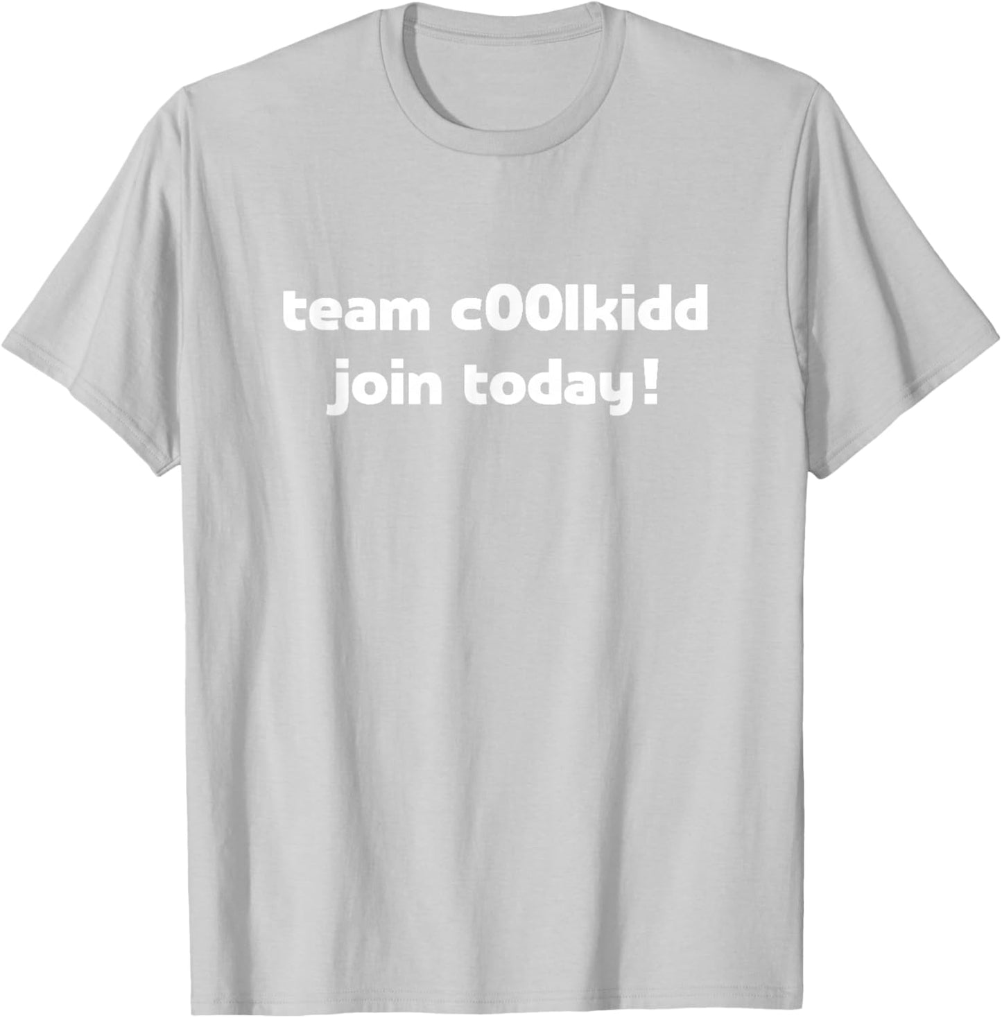 Team C00lkidd Join Today CoolKidd C00lkid CoolKid Video Game T-Shirt - T-Shirt | Ash