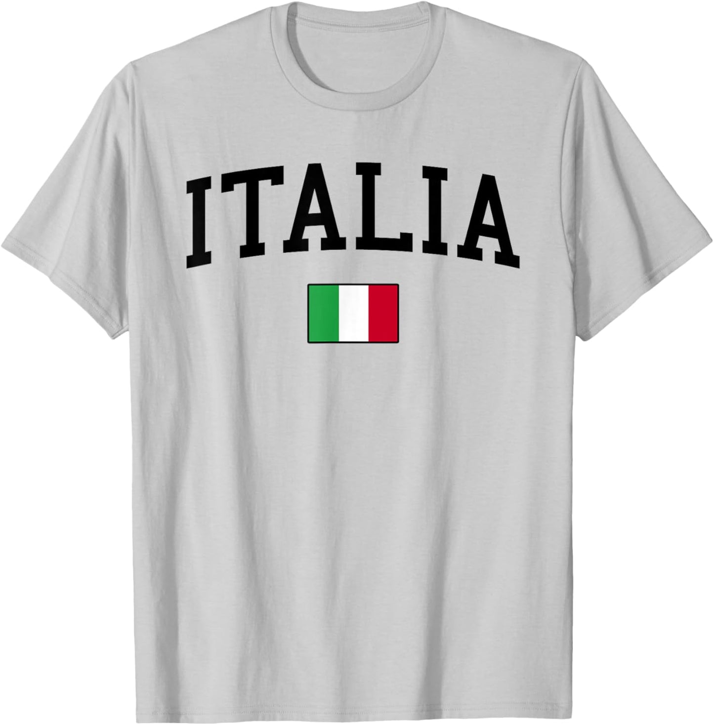Italian Flag Men Women Kids Italy T-Shirt - T-Shirt | Ash