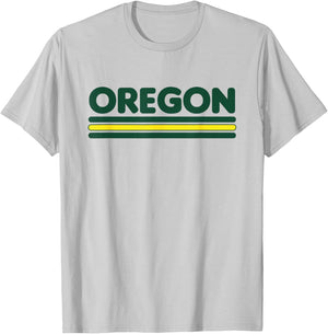 Oregon - Throwback Design - Classic T-Shirt - T-Shirt | Ash