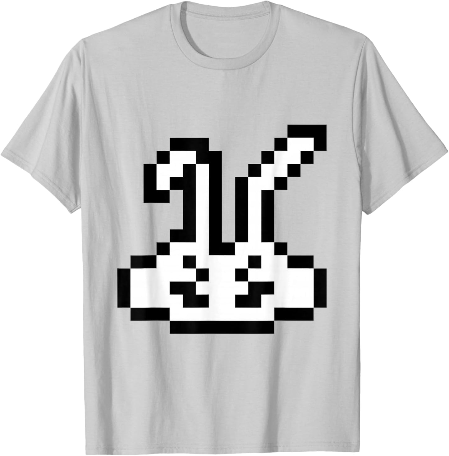 Crosshare Angry Bunny Logo T-Shirt - T-Shirt | Ash