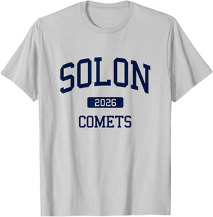 Solon High School Class of 2026 Solon OH T-Shirt - T-Shirt | Ash