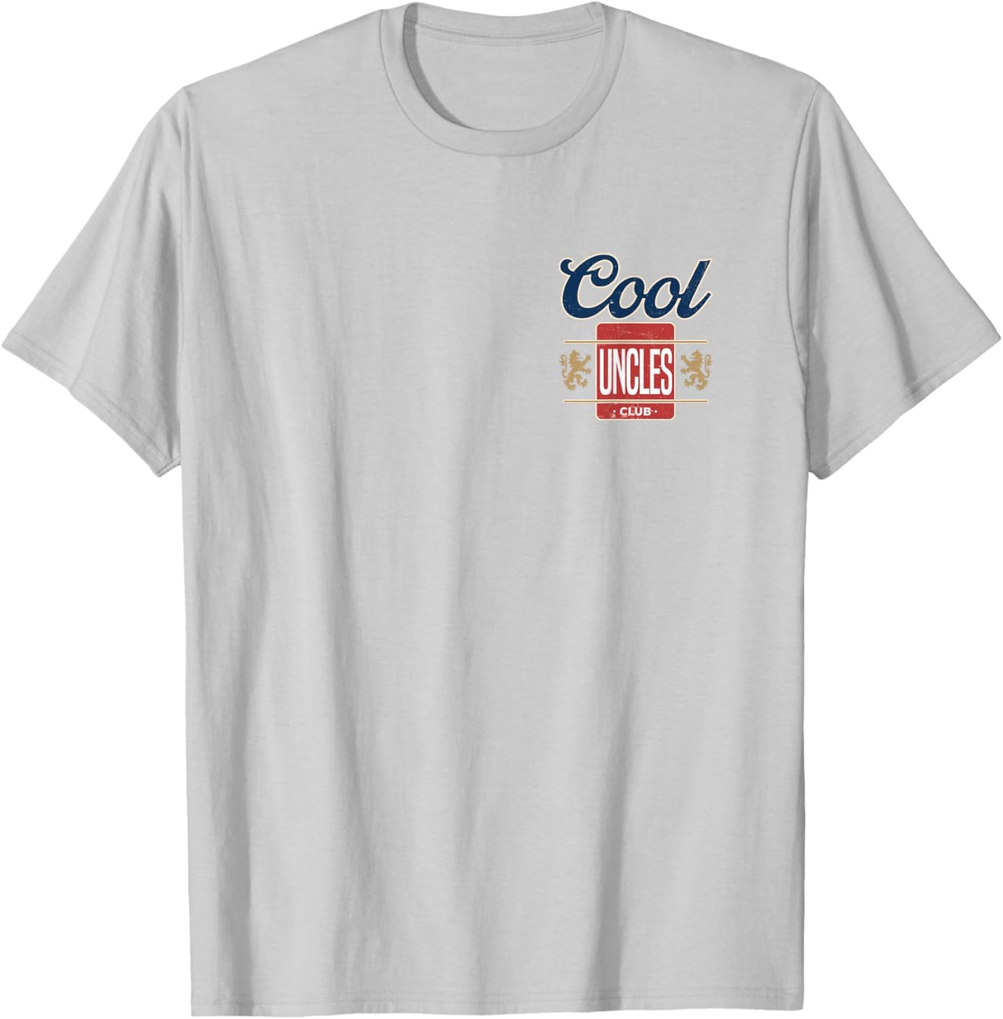 Cool Uncles Club for New Uncle Father's Day Uncle Men T-Shirt - T-Shirt | Ash