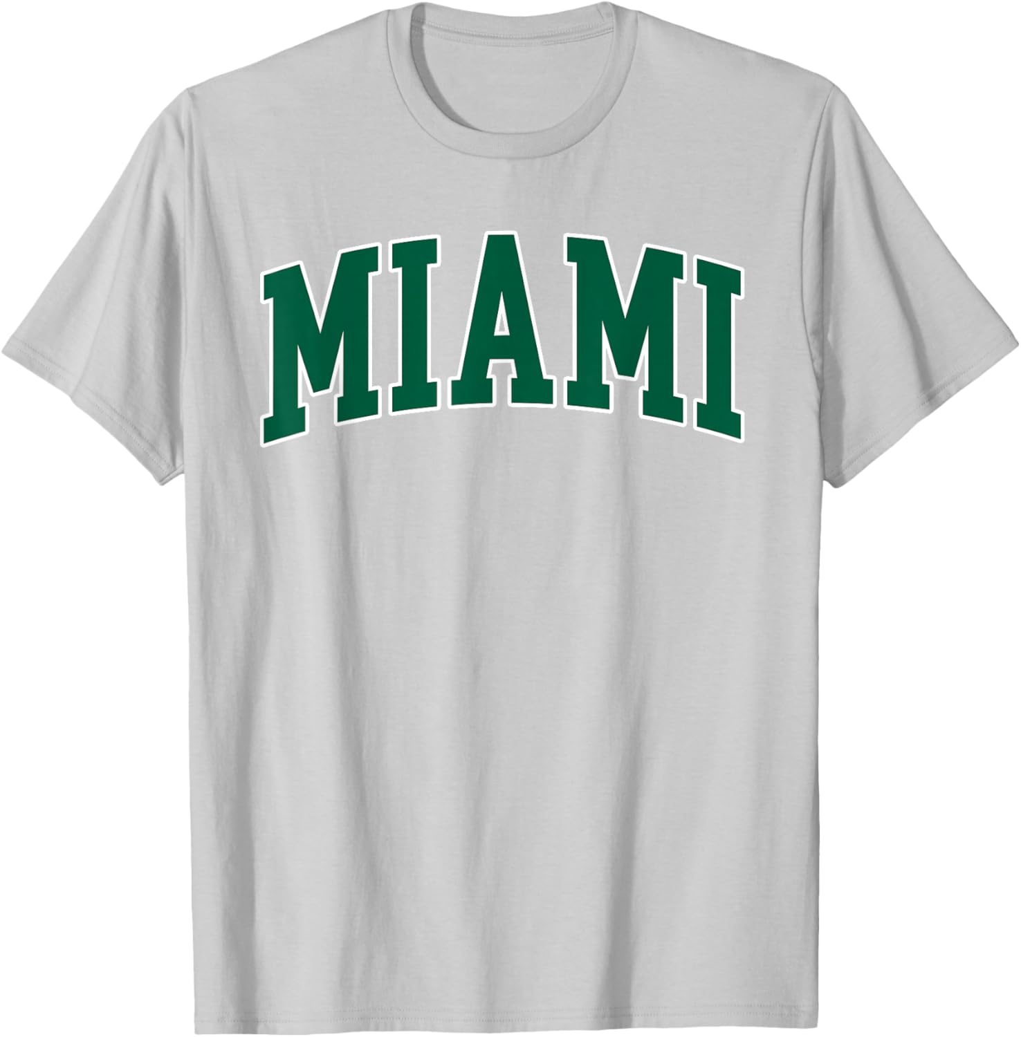 Miami - Throwback Design Print - Classic T-Shirt - T-Shirt | Ash