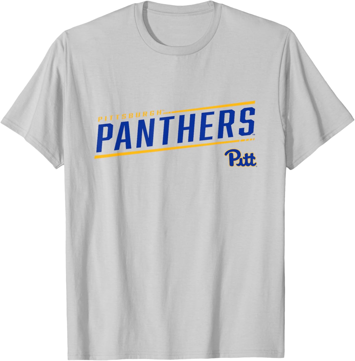 University of Pittsburgh Panthers Sleek T-Shirt - T-Shirt | Ash