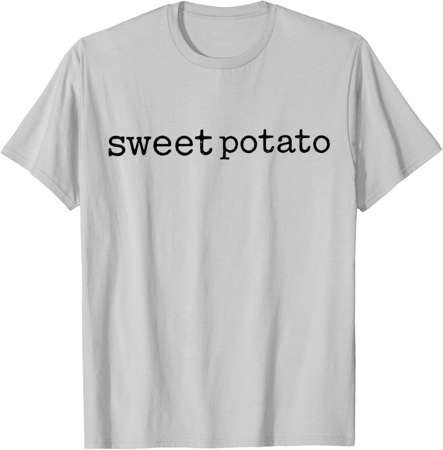 Matching Funny Sweet Potato Kind of Rude Potato Gifts T-Shirt - T-Shirt | Ash