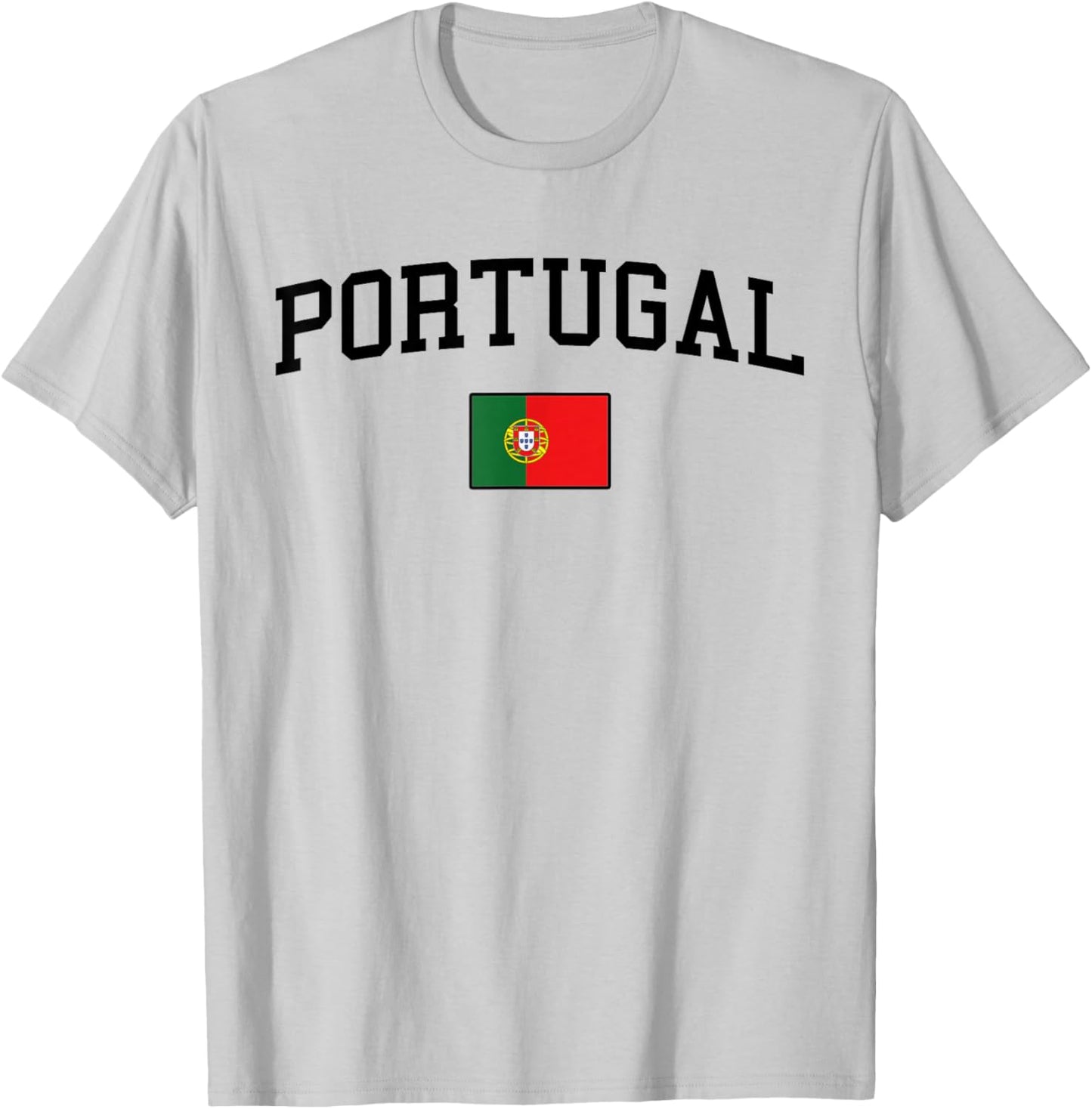 Portuguese Flag Men Women Kids Portugal T-Shirt - T-Shirt | Ash