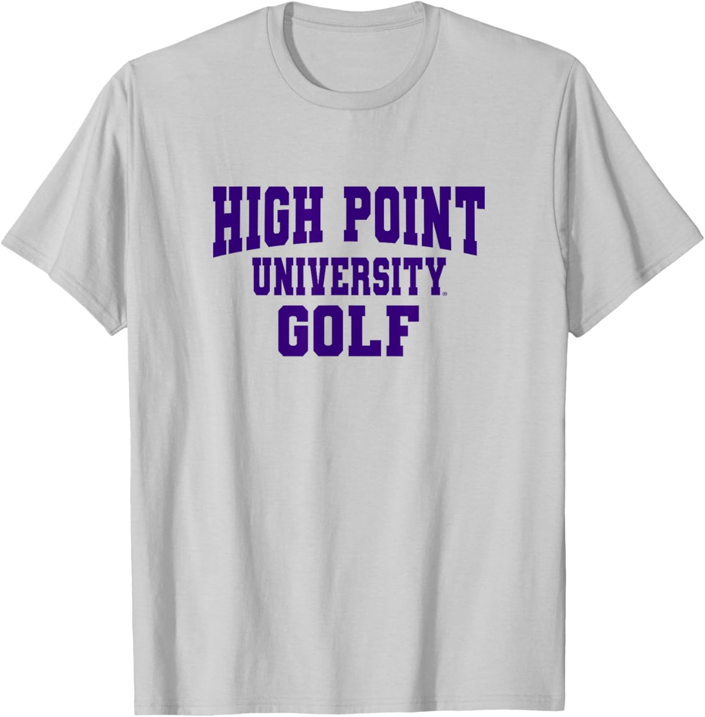 High Point University Panthers Golf NCAA HP18 T-Shirt - T-Shirt | Ash