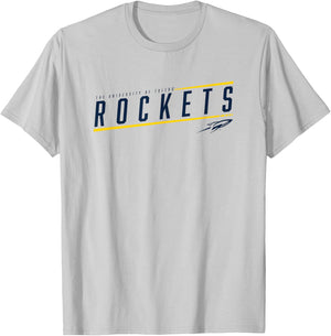 University of Toledo Rockets Sleek T-Shirt - T-Shirt | Ash