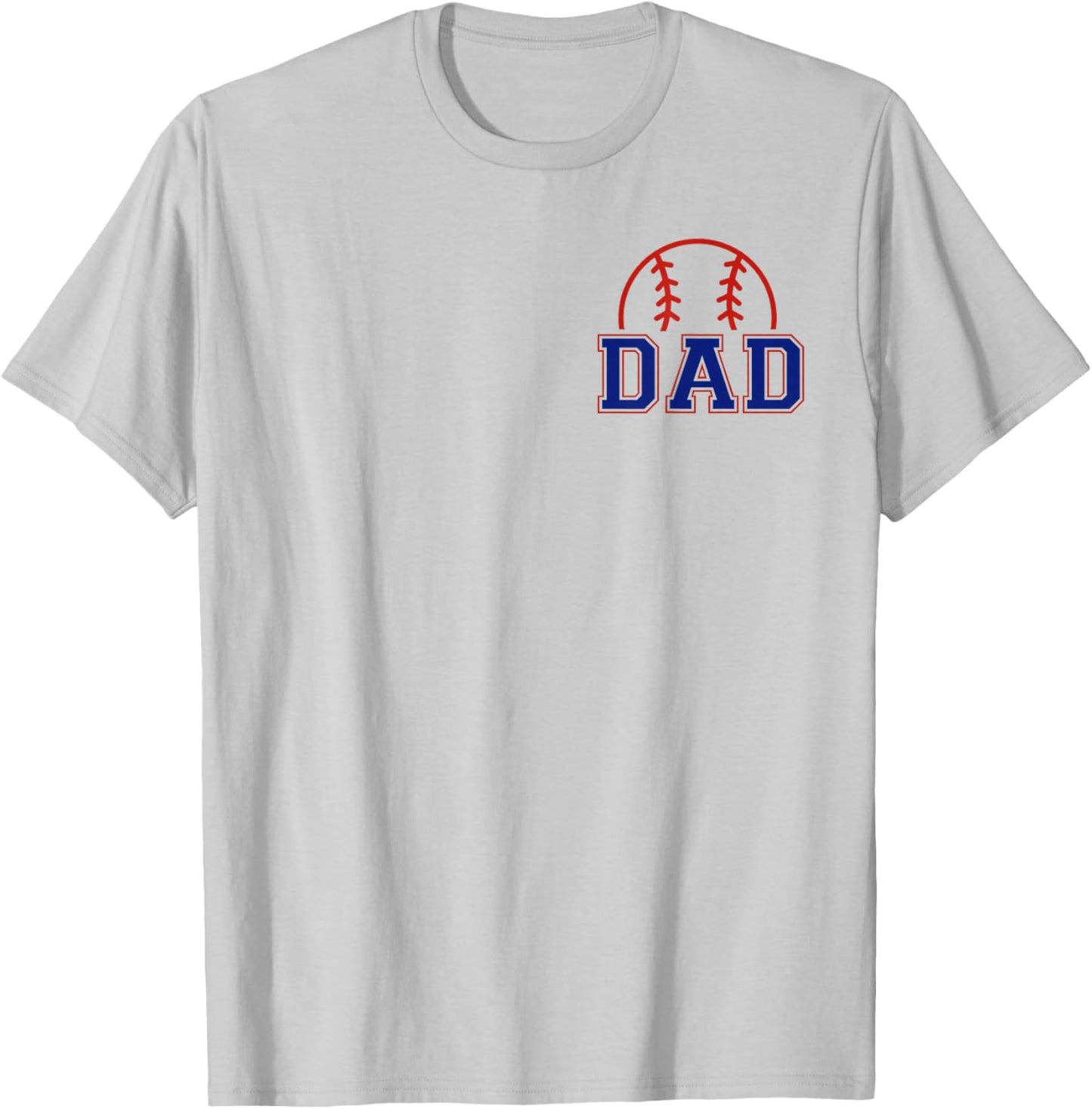 Dad of Rookie 1st Birthday Baseball Boy Family Matching T-Shirt - T-Shirt | Ash