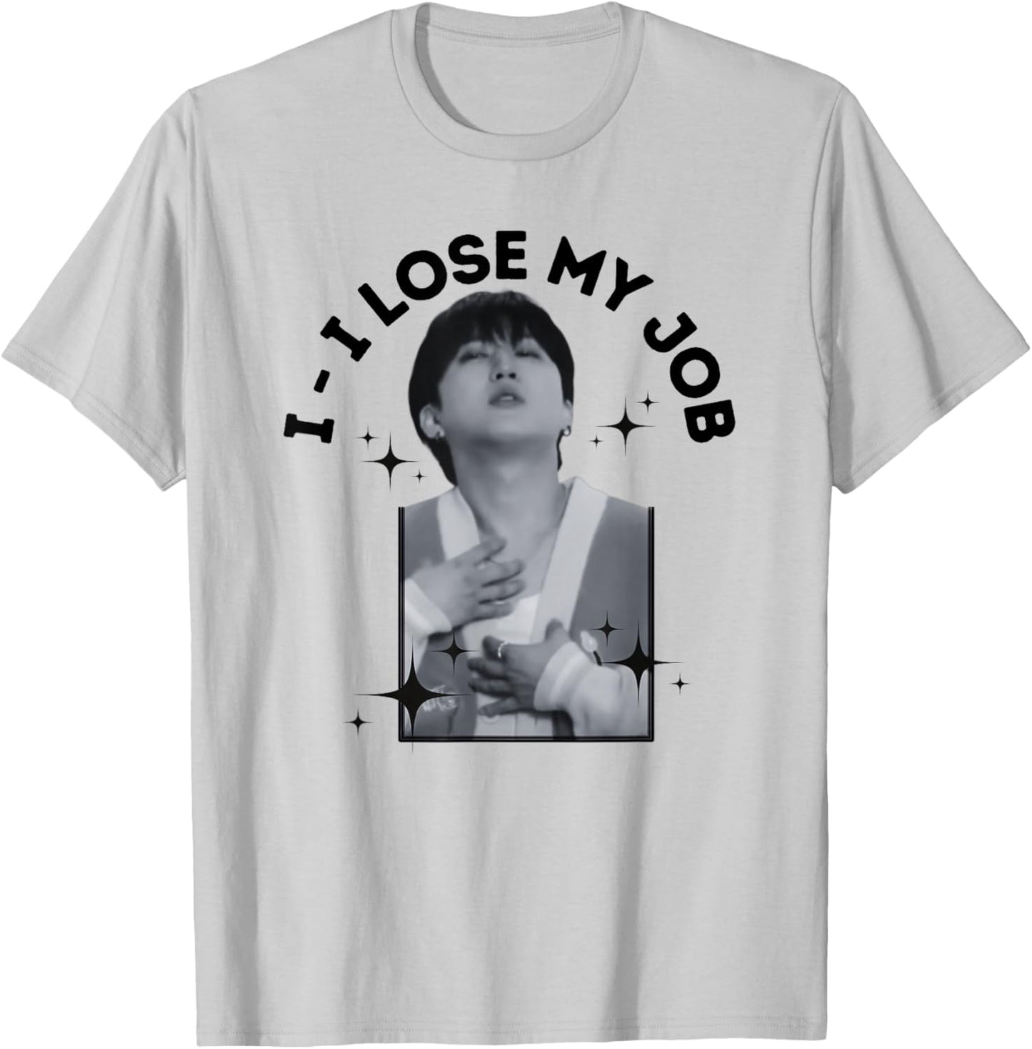 I Lose My Job Changbin Bias SKZ Meme Design for Stay T-Shirt - T-Shirt | Ash