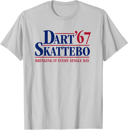 Dart Skattebo '67 Meme Bringing It Every Single Day T-Shirt - T-Shirt | Ash