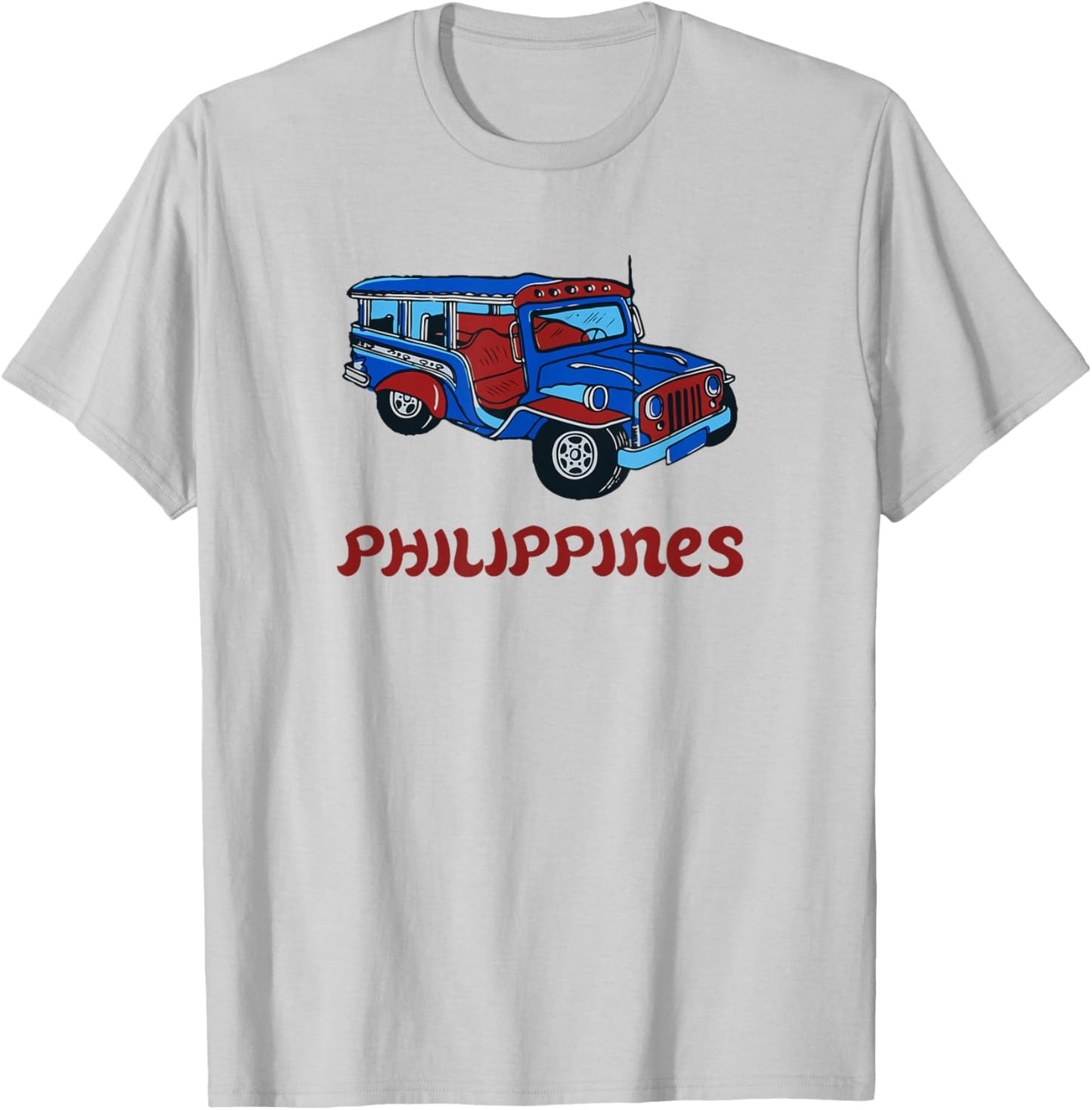 Philippines Souvenirs Retro 90s Graphic T-Shirt - T-Shirt | Ash
