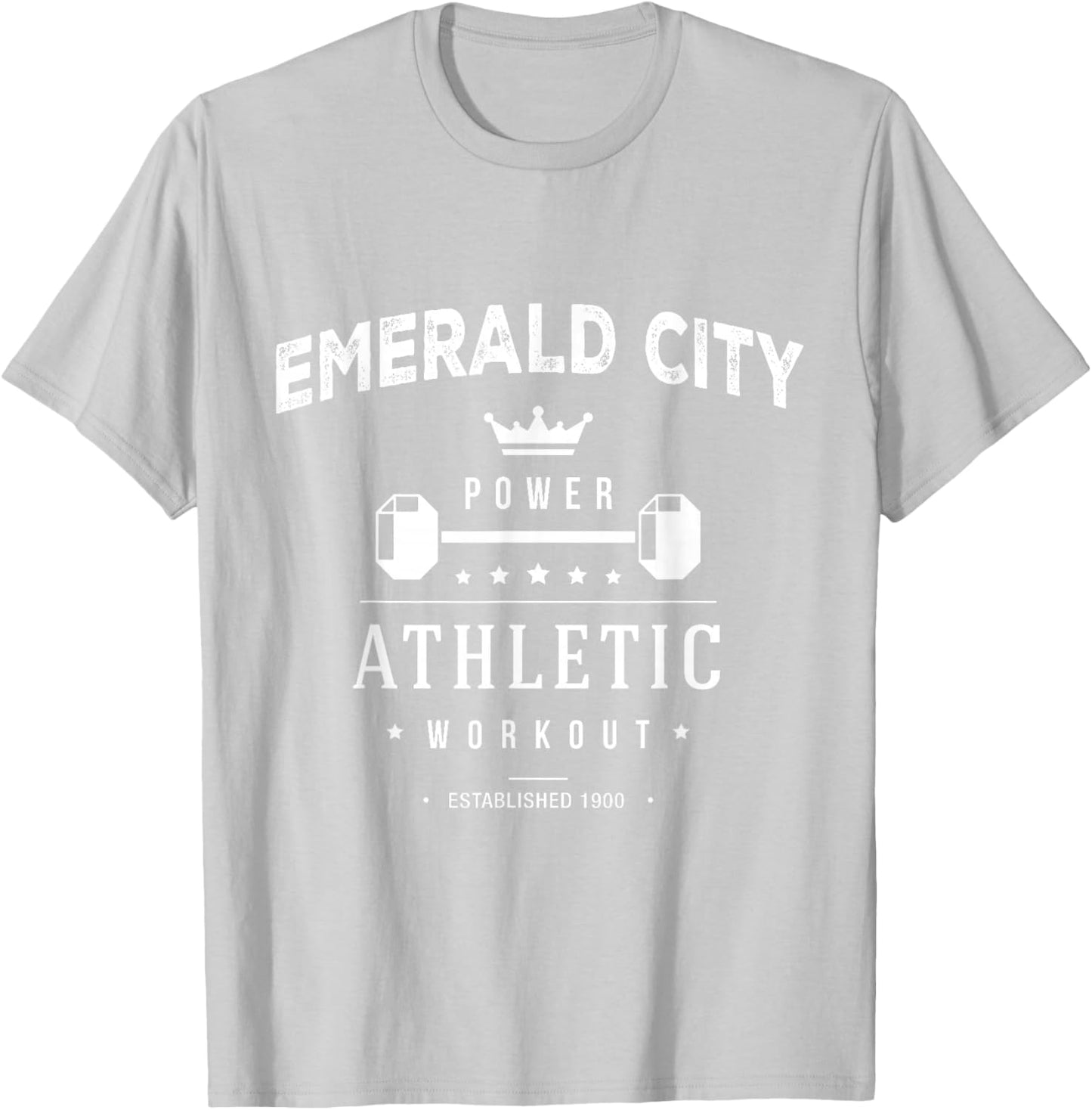 Wizard of Oz Emerald City Athletic Workout Costume Halloween T-Shirt - T-Shirt | Ash