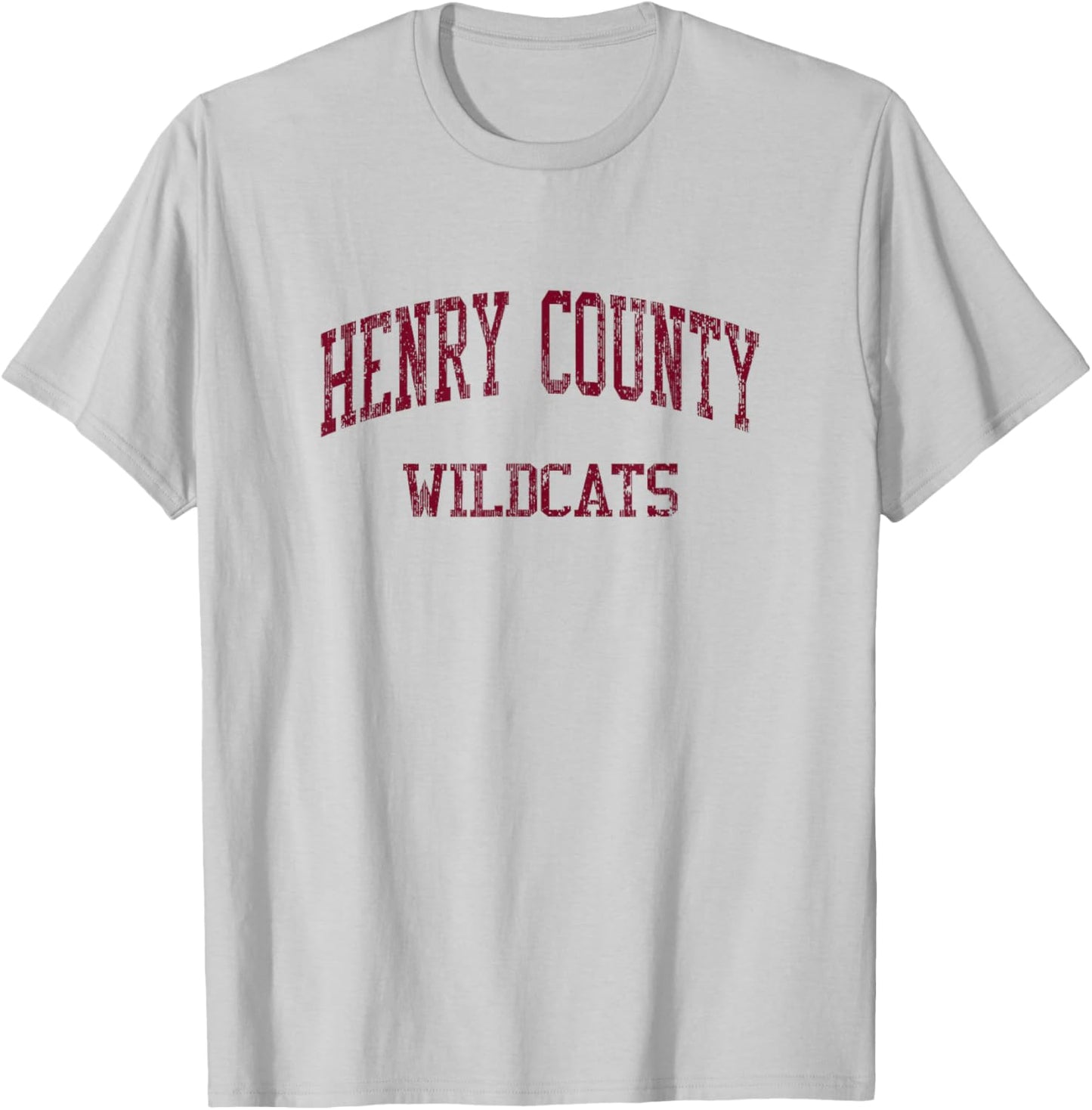Henry County High School HS New Castle KY Vintage Sports T-Shirt - T-Shirt | Ash