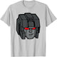 Transformers Starscream Head T-Shirt - T-Shirt | Ash