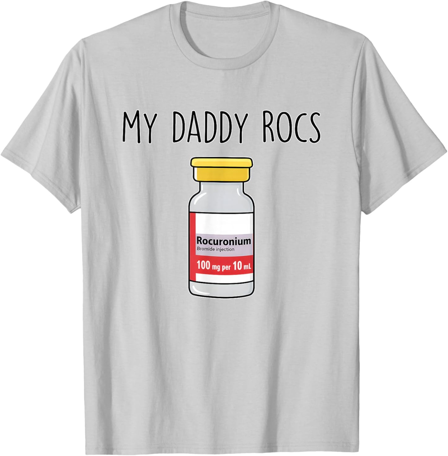 CRNA Critical Care Son Daughter Father's Day Toddler Kids T-Shirt - T-Shirt | Ash