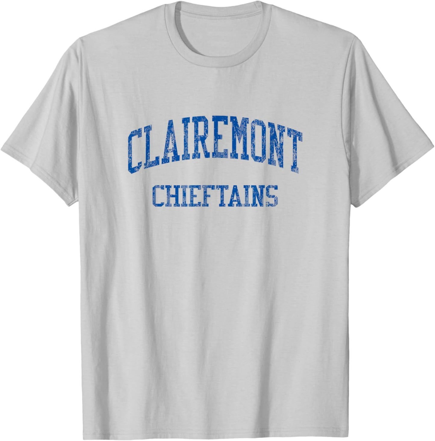Clairemont High School HS San Diego CA Vintage Sports T-Shirt - T-Shirt | Ash