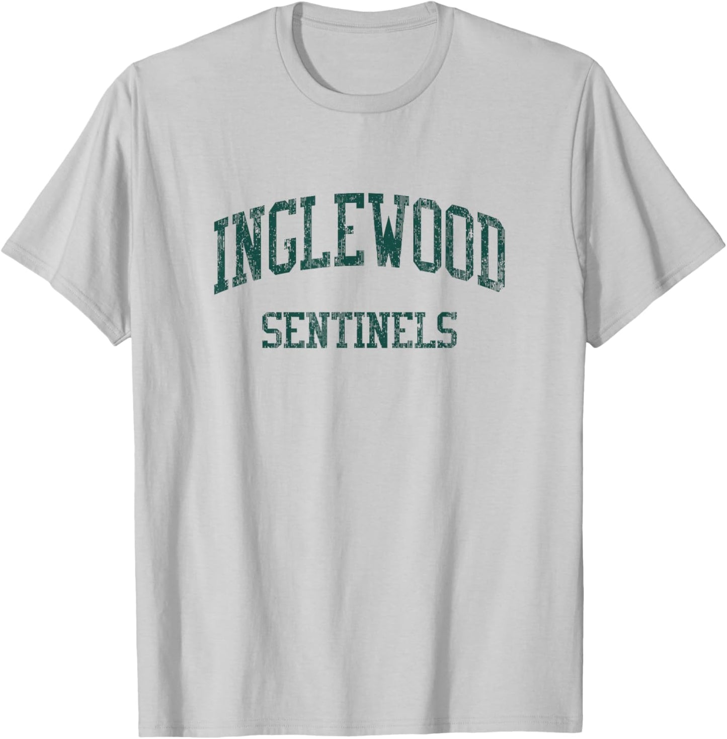 Inglewood High School HS Inglewood CA Vintage Sports T-Shirt - T-Shirt | Ash