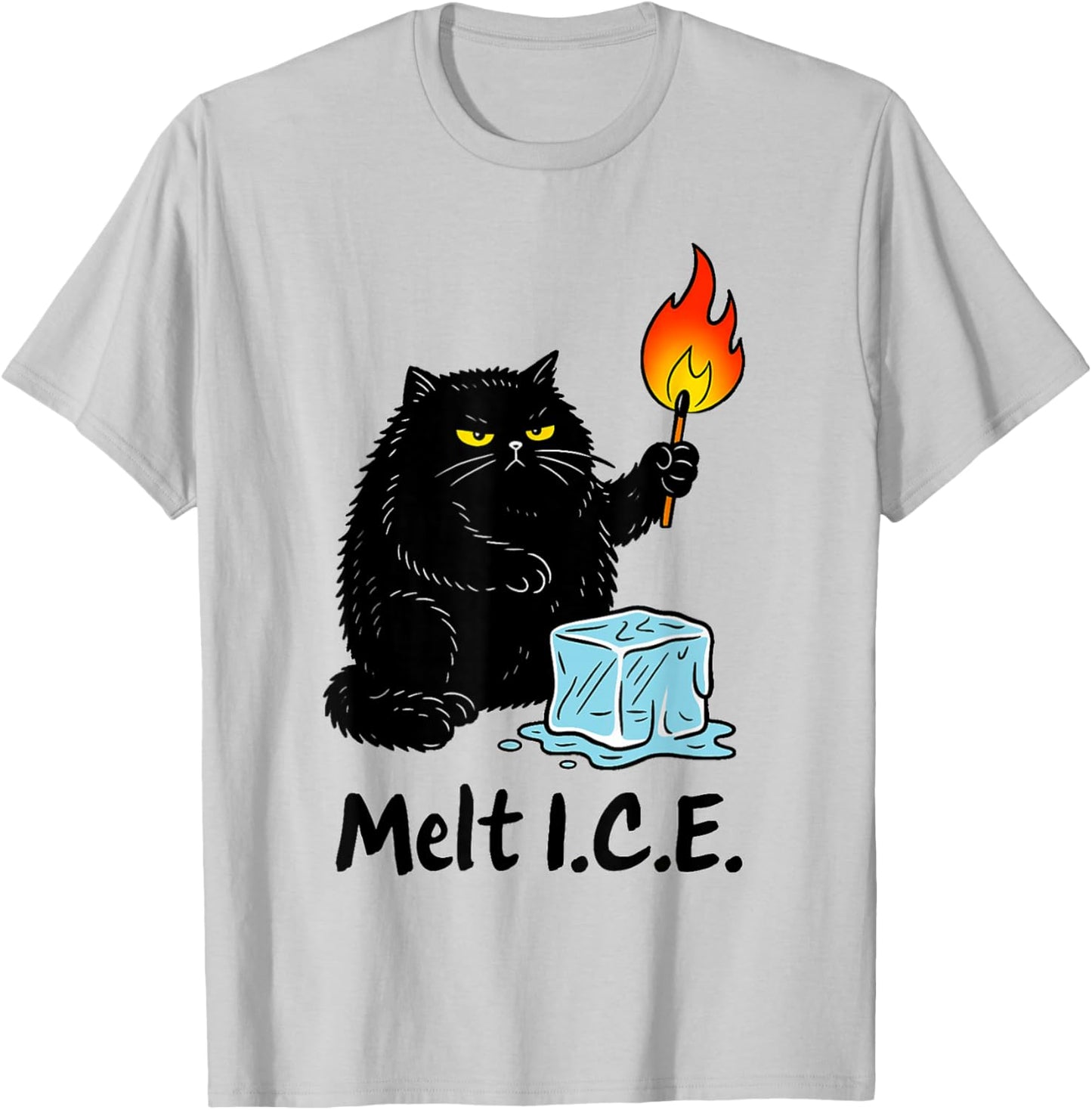 Melt ICE T-Shirt - T-Shirt | Ash