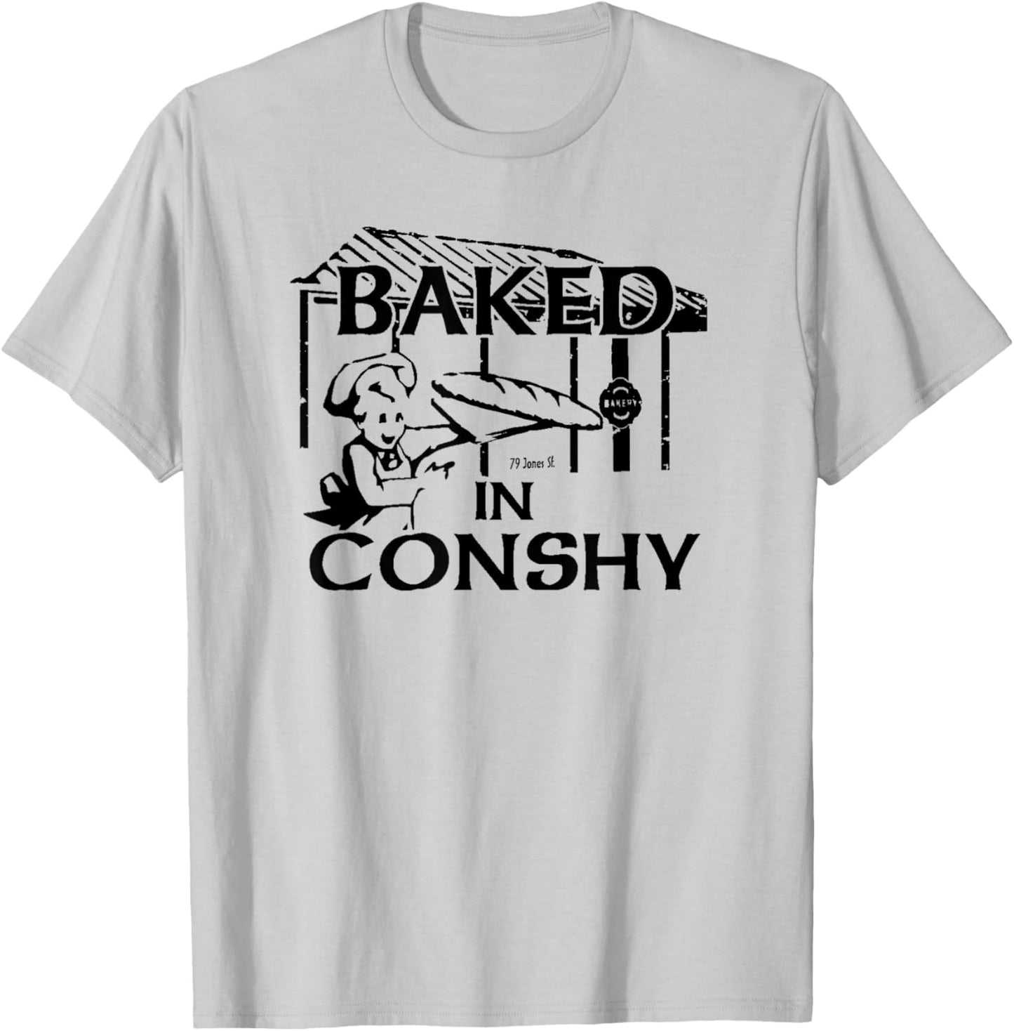 Baked in Conshy T-Shirt - T-Shirt | Ash