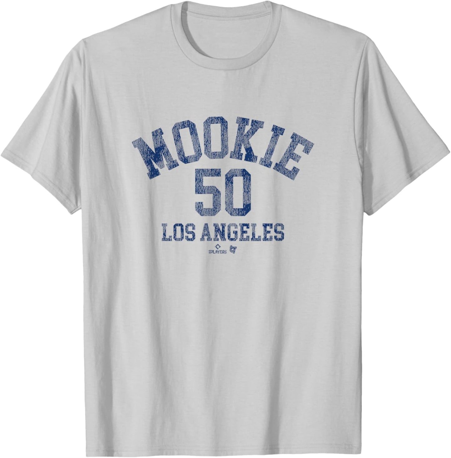 Mookie Betts - Mookie 50 - Los Angeles Baseball T-Shirt - T-Shirt | Ash