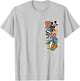 Mickey Mouse & Donald Duck - Disney Faux Patch T-Shirt - T-Shirt | Ash