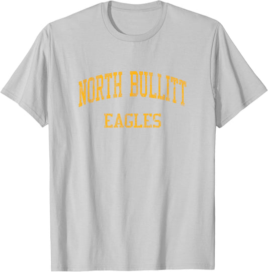 North Bullitt High School HS Shepherdsville KY Vintage Sport T-Shirt - T-Shirt | Ash