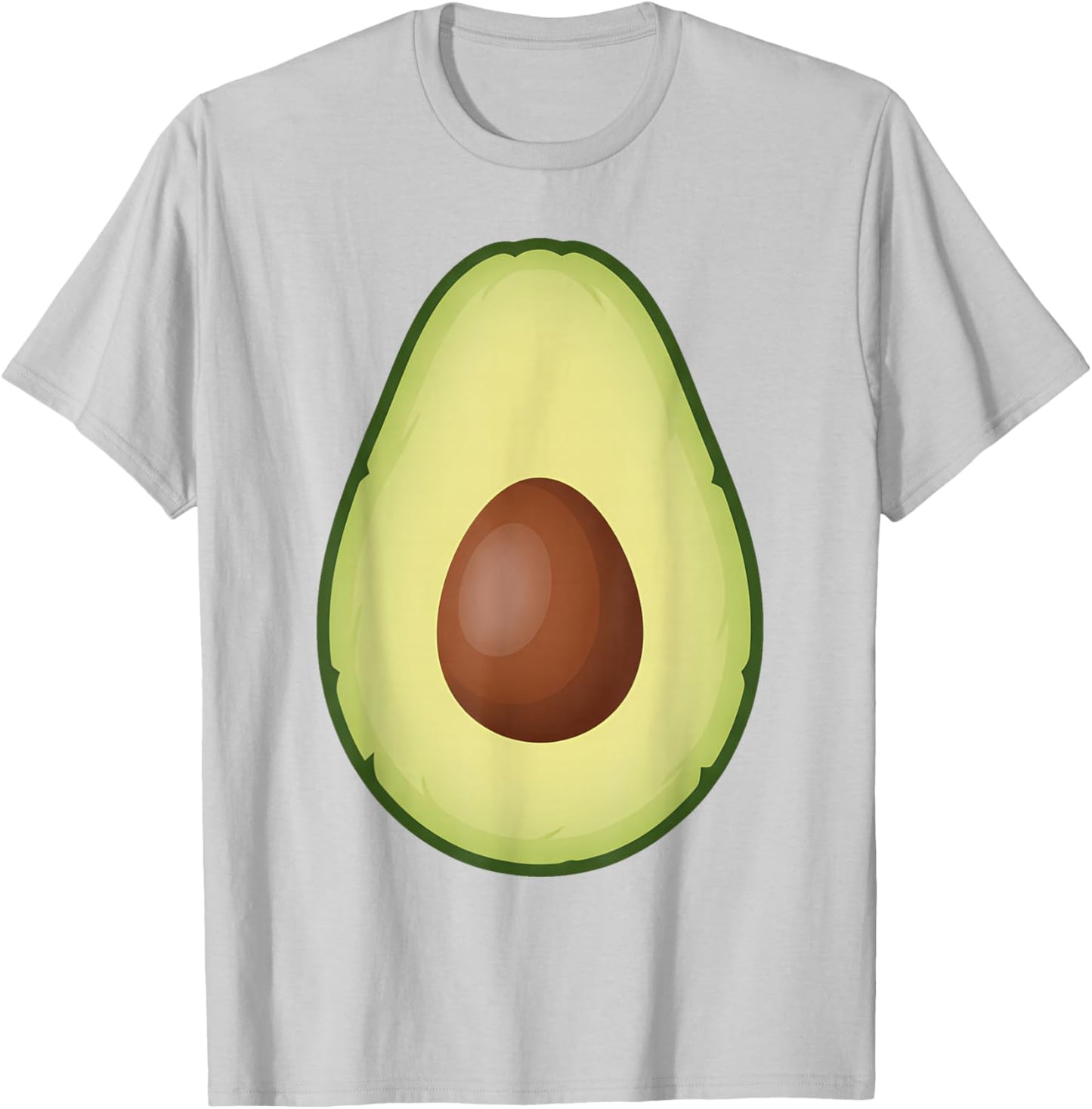 Avocado Costume Halloween Fruit Salad Lover T-Shirt - T-Shirt | Ash