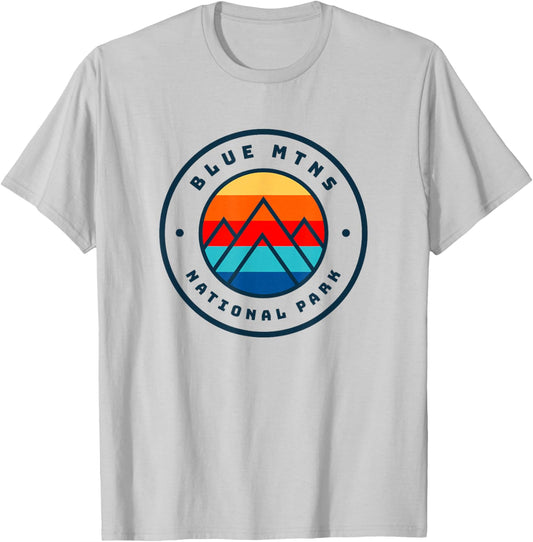 Blue Mountains National Park Australia T-Shirt - T-Shirt | Ash