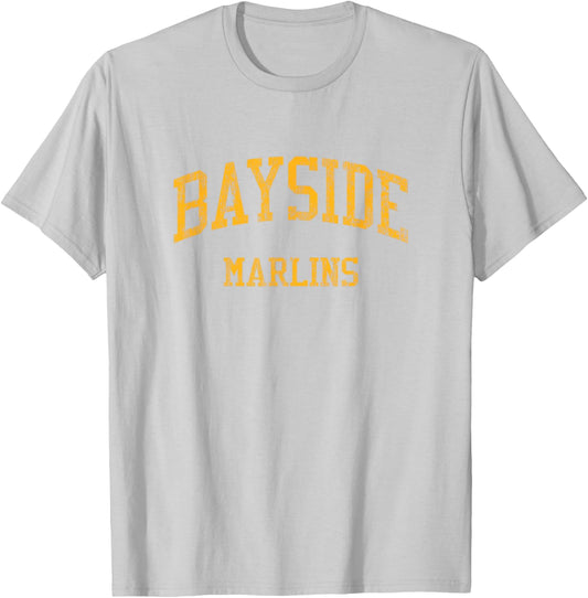 Bayside High School HS Virginia Beach VA Vintage Sports T-Shirt - T-Shirt | Ash