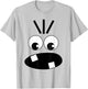 Creepy Carrots Face Funny Halloween Costume Kids and Adults T-Shirt - T-Shirt | Ash