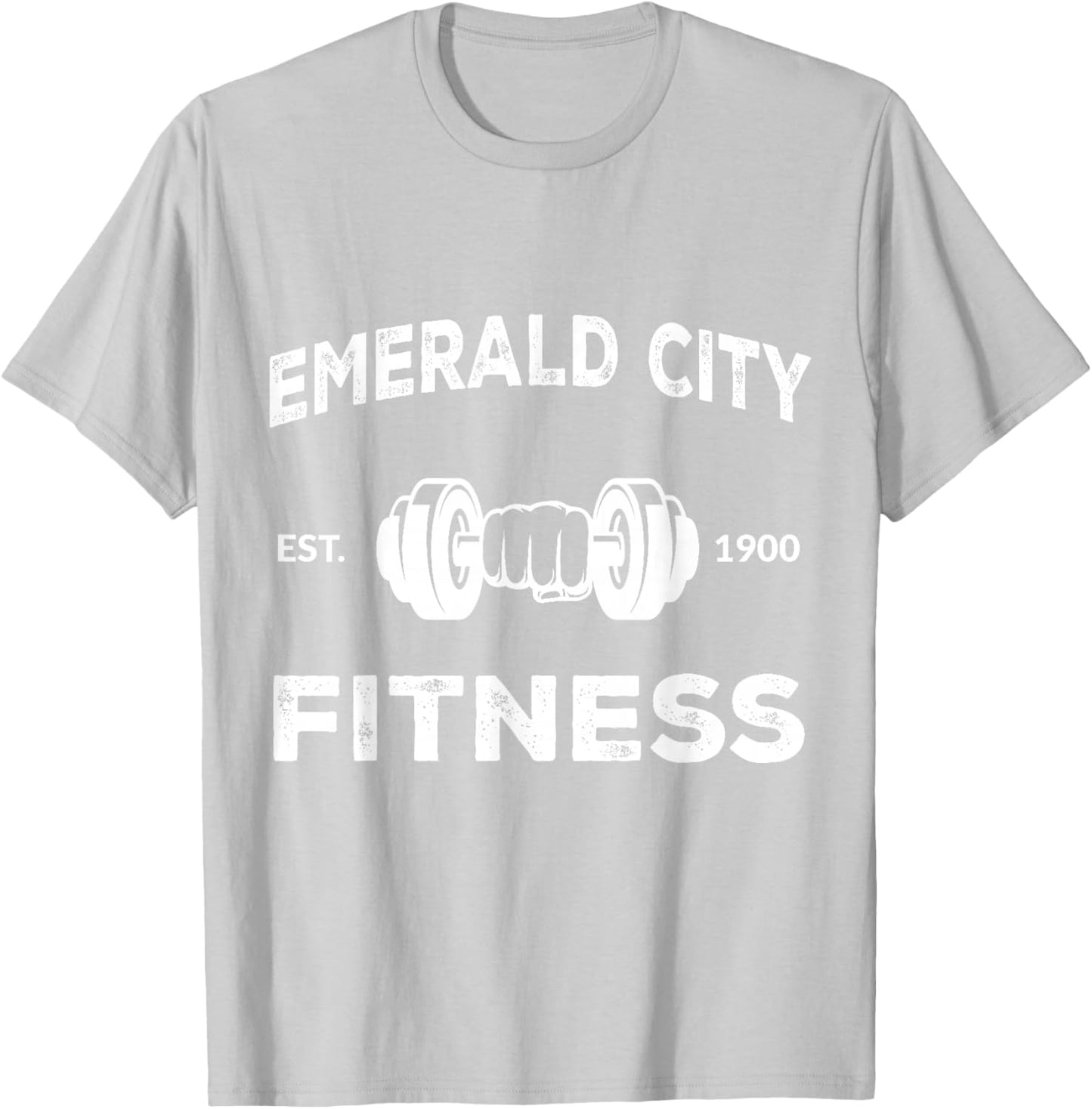 Wizard of Oz Emerald City Fitness Costume Halloween Workout T-Shirt - T-Shirt | Ash