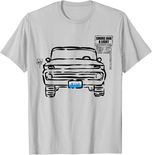 Ole 60 Outta My Way Truck T-Shirt - T-Shirt | Ash